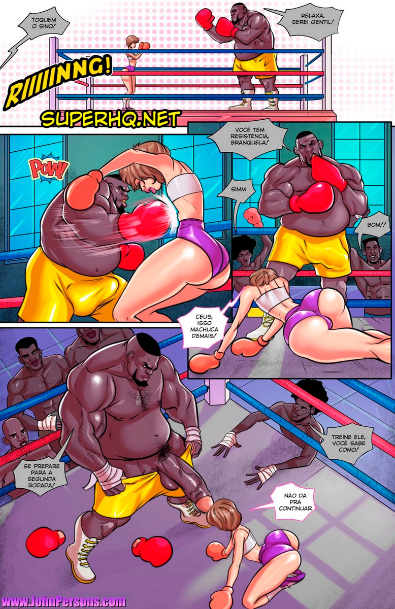 Página 12 do quadrinho adulto: John Persons, The New White in Town – Leia completo em XCOMICS