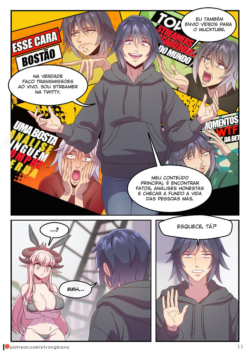 Página 12 do quadrinho adulto: Just 666 – Leia completo em XCOMICS