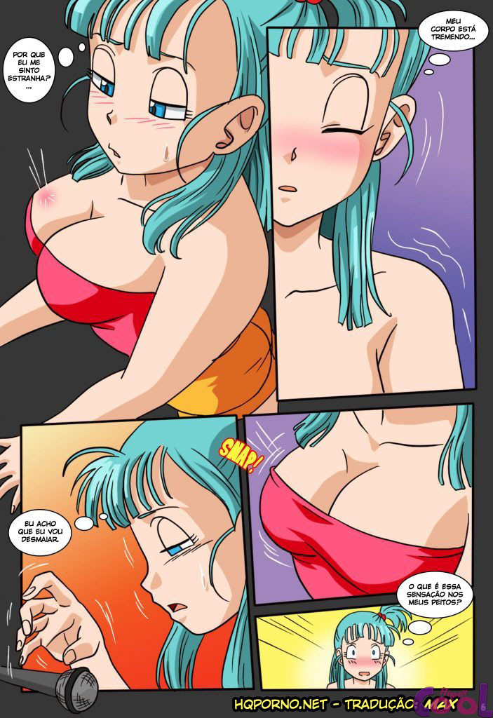 Página 8 do quadrinho adulto: Karaokê com a Bulma – Leia completo em XCOMICS