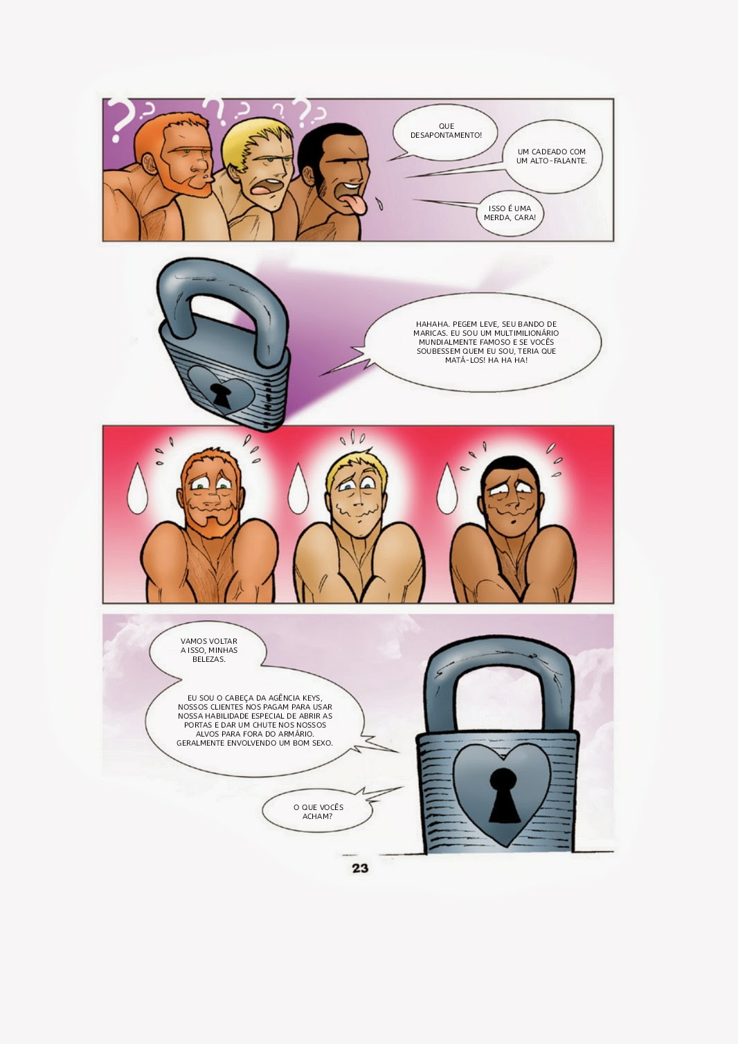 Página 26 do quadrinho adulto: Keys - Parte 01 – Leia completo em XCOMICS