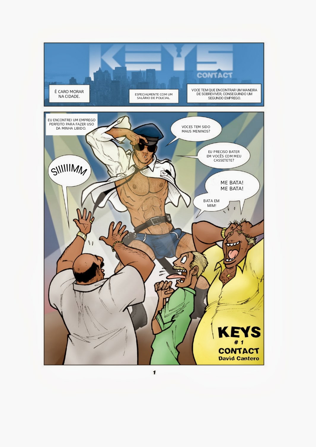 Página 5 do quadrinho adulto: Keys - Parte 01 – Leia completo em XCOMICS