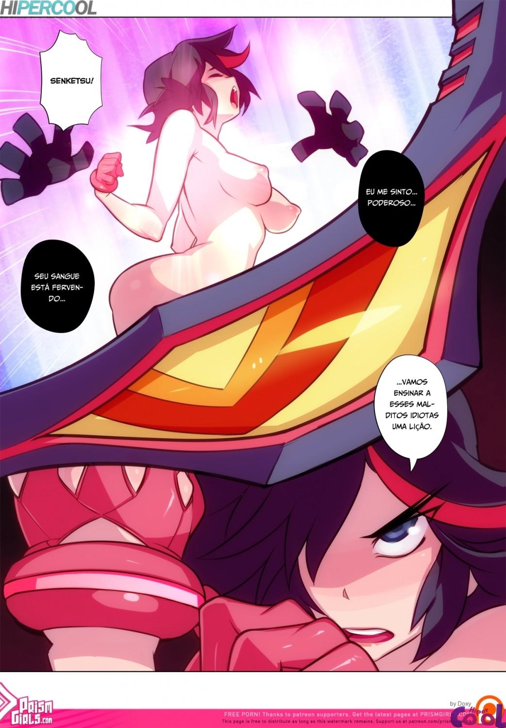 Página 19 do quadrinho adulto: Kill la Kill Hentai – Leia completo em XCOMICS