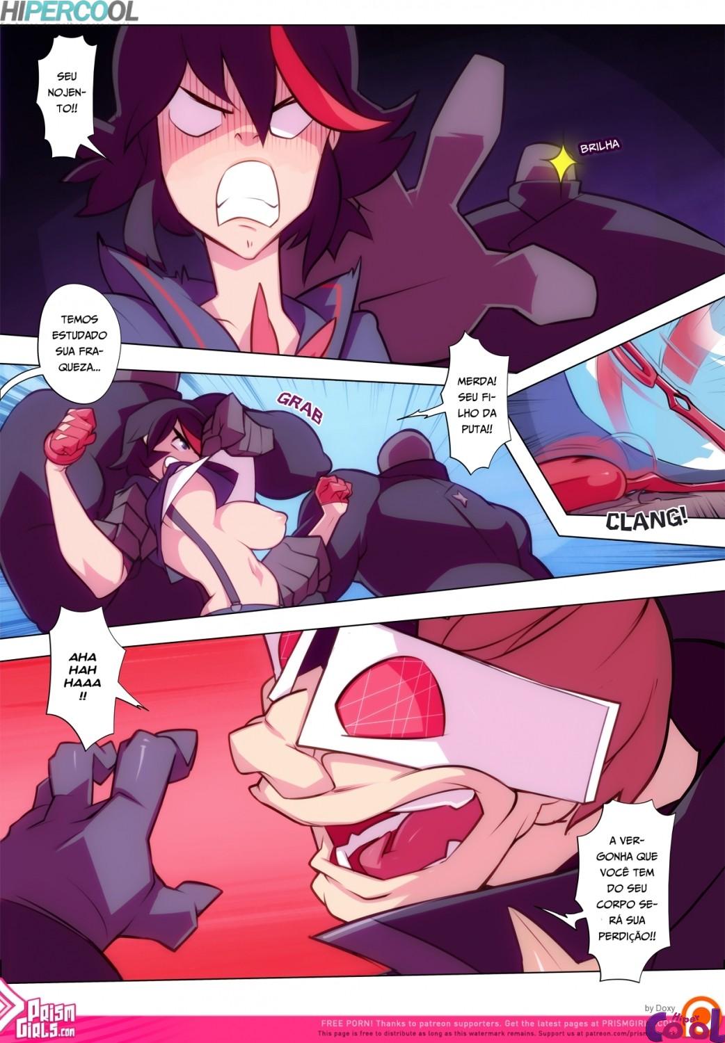 Página 9 do quadrinho adulto: Kill la Kill Hentai – Leia completo em XCOMICS