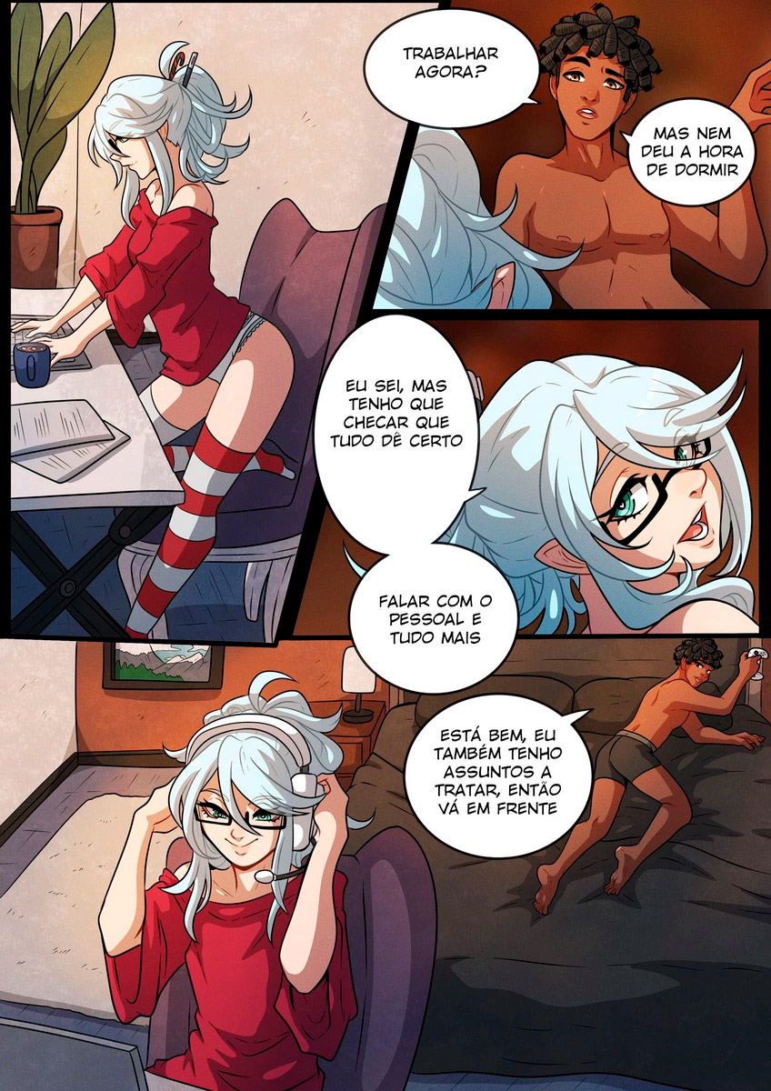 Página 26 do quadrinho adulto: Kinkymation, A Very Frosty Holiday – Leia completo em XCOMICS