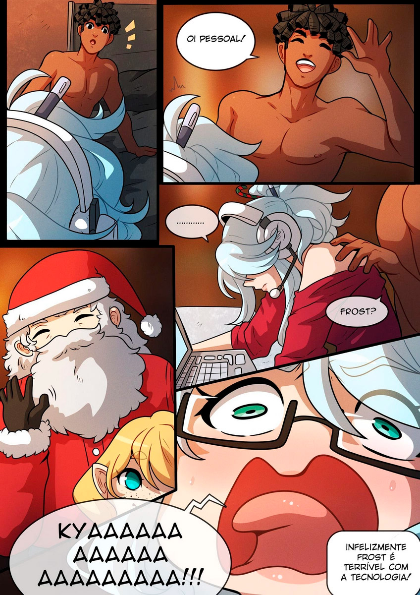 Página 29 do quadrinho adulto: Kinkymation, A Very Frosty Holiday – Leia completo em XCOMICS