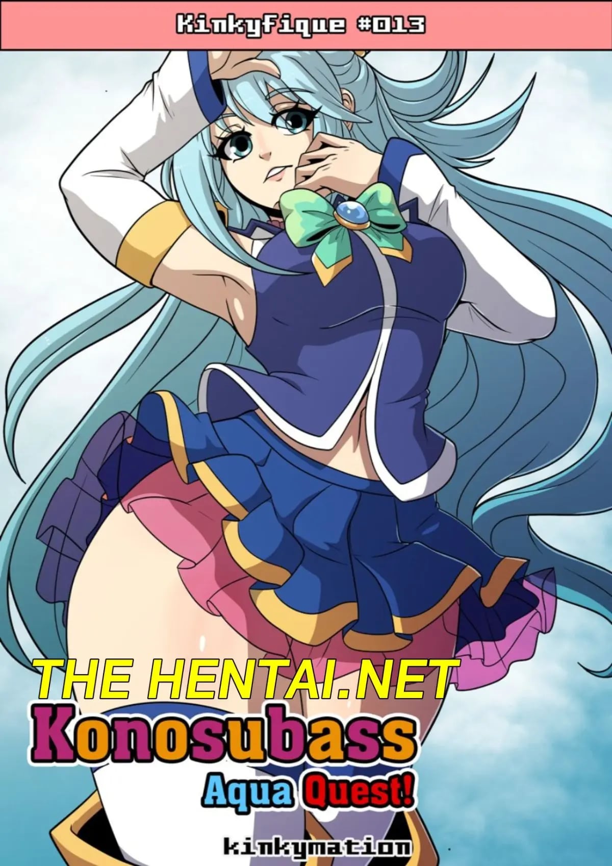 Página 1 do quadrinho adulto: Konosuba: Aqua Quest – Leia completo em XCOMICS