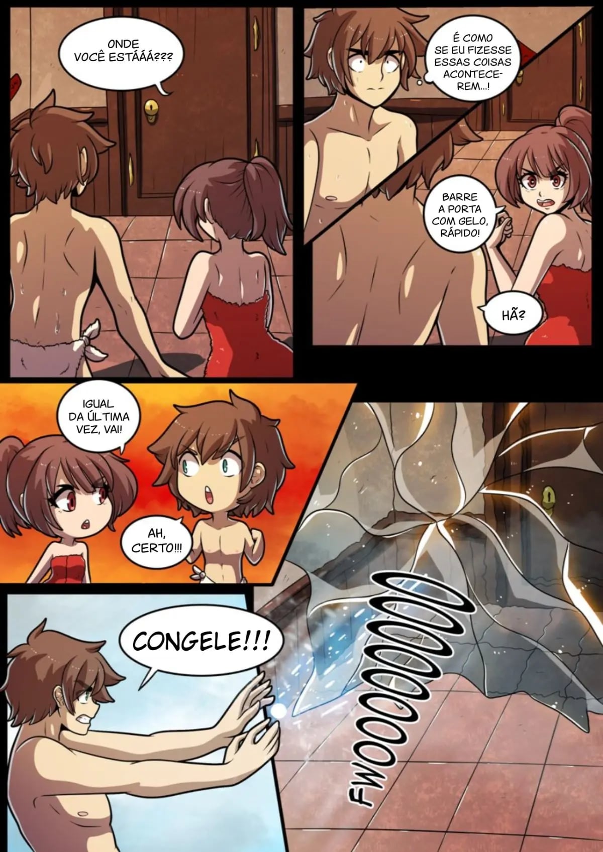 Página 6 do quadrinho adulto: Konosuba: Megumin Quest – Leia completo em XCOMICS