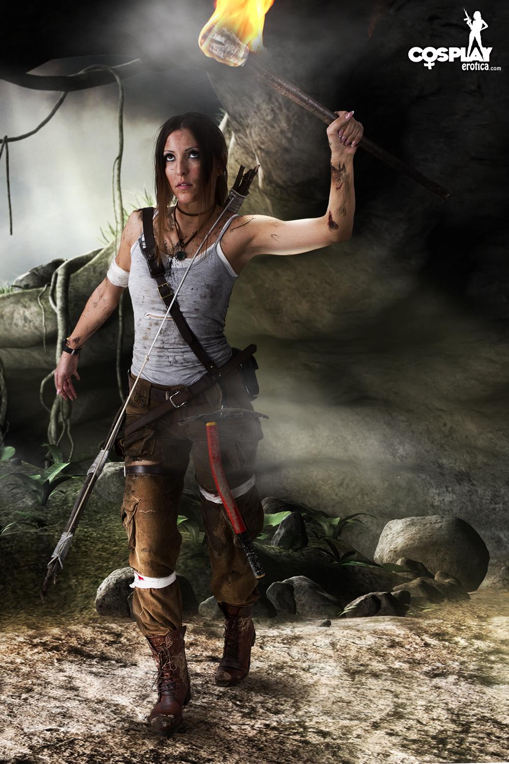 Página 3 do quadrinho adulto: Lara Croft Pornô - Coslpay Erotica – Leia completo em XCOMICS