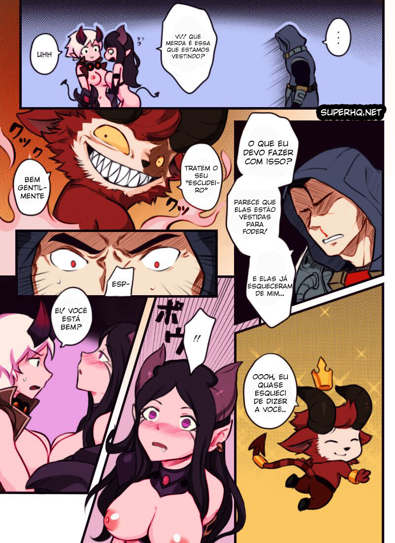 Página 13 do quadrinho adulto: League of legends 1 – Leia completo em XCOMICS