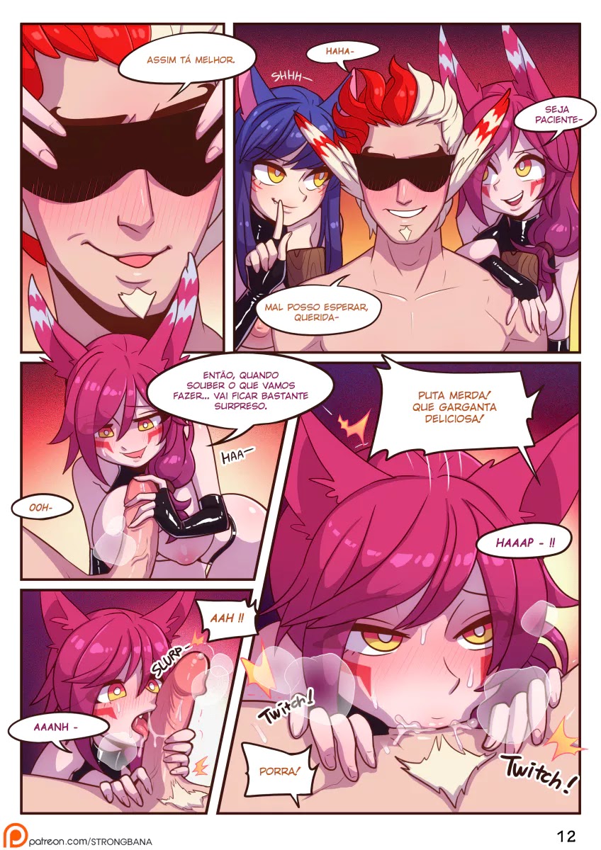 Página 13 do quadrinho adulto: League of Legends: Bird Hunting – Leia completo em XCOMICS