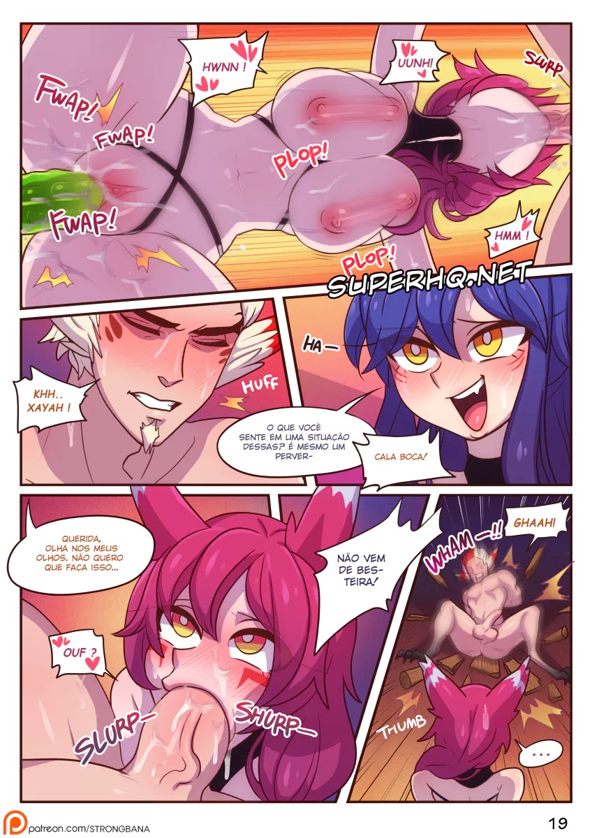 Página 20 do quadrinho adulto: League of Legends: Bird Hunting – Leia completo em XCOMICS