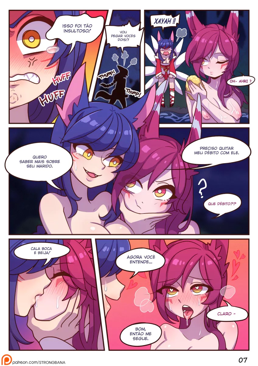 Página 8 do quadrinho adulto: League of Legends: Bird Hunting – Leia completo em XCOMICS