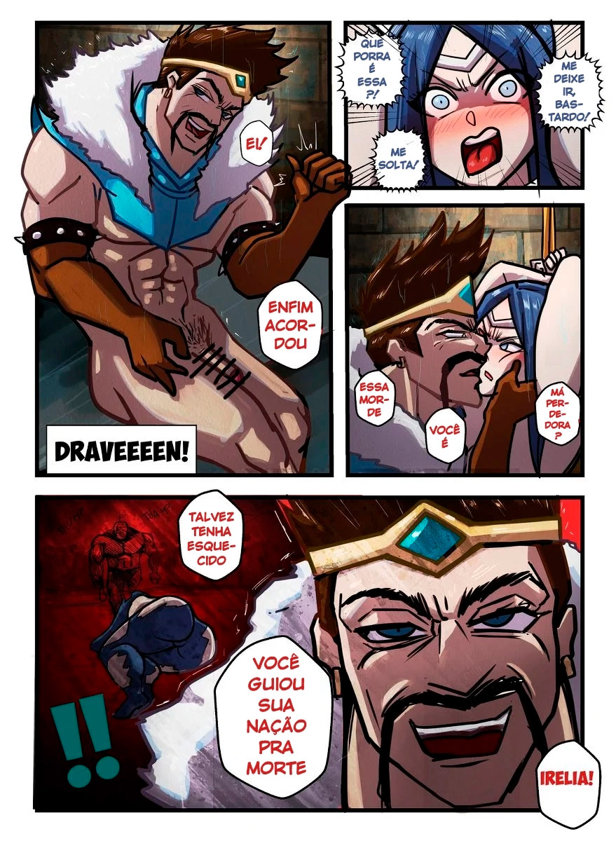 Página 3 do quadrinho adulto: League of Legends, Prisoner of War – Leia completo em XCOMICS