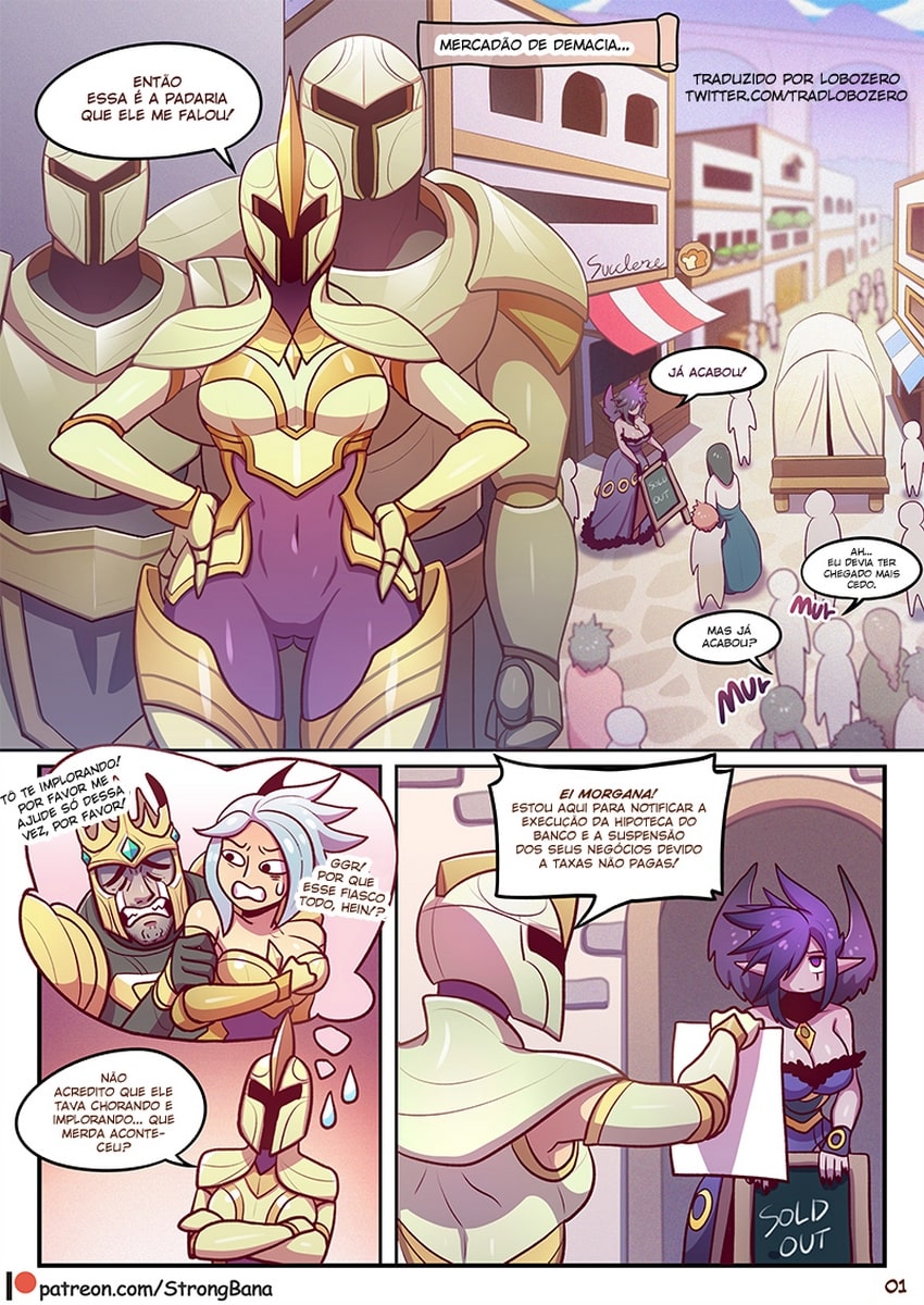 Página 2 do quadrinho adulto: League of Legends: Sinful Succulence – Leia completo em XCOMICS