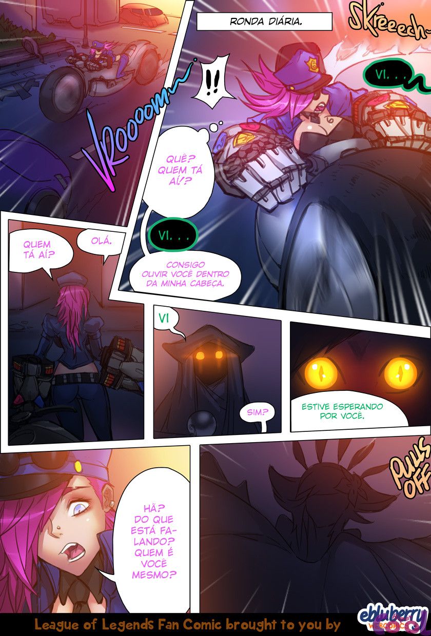 Página 7 do quadrinho adulto: League of Legends: Tesão na Jinx – Leia completo em XCOMICS