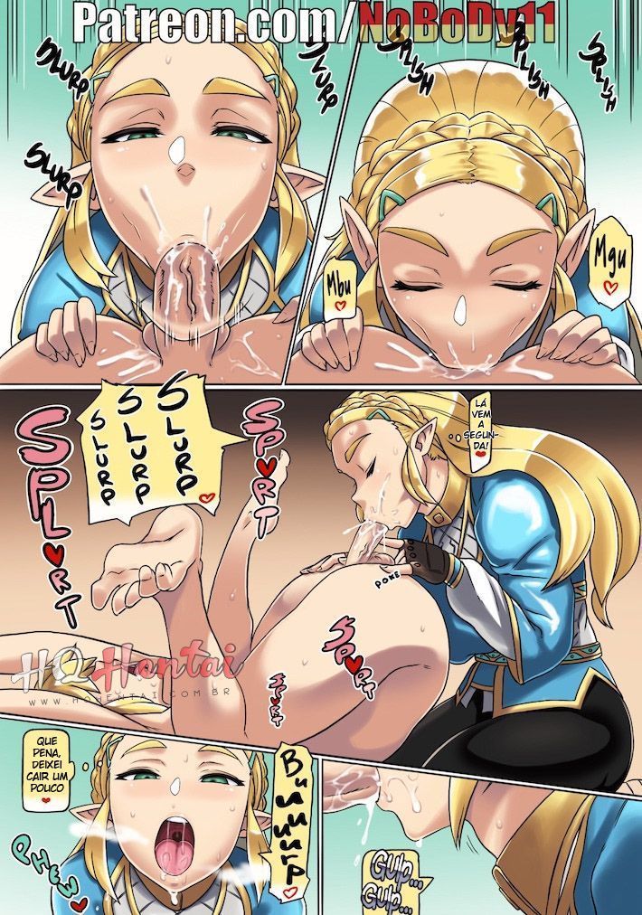 Página 8 do quadrinho adulto: Legend of Zelda: Fodendo a Princesa – Leia completo em XCOMICS
