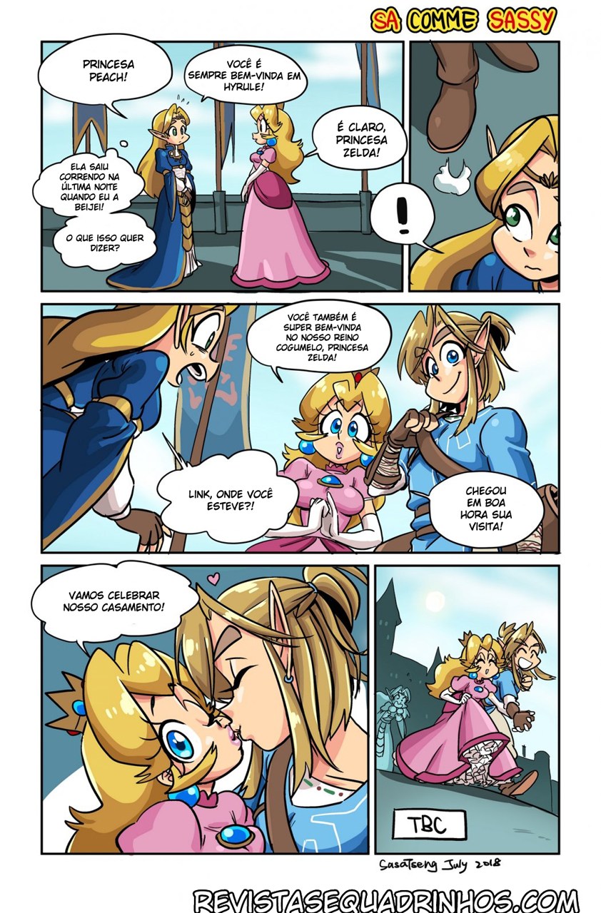 Página 21 do quadrinho adulto: Legend of Zelda Pornô – Leia completo em XCOMICS