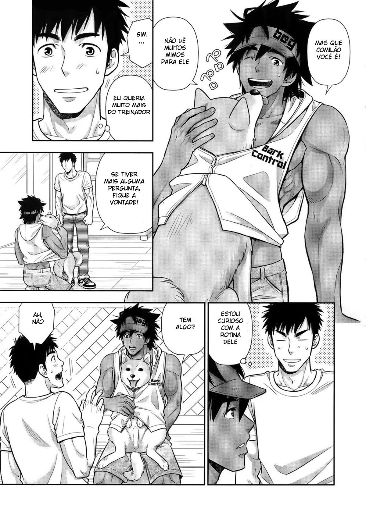 Página 6 do quadrinho adulto: Levando rola do adestrador – Leia completo em XCOMICS