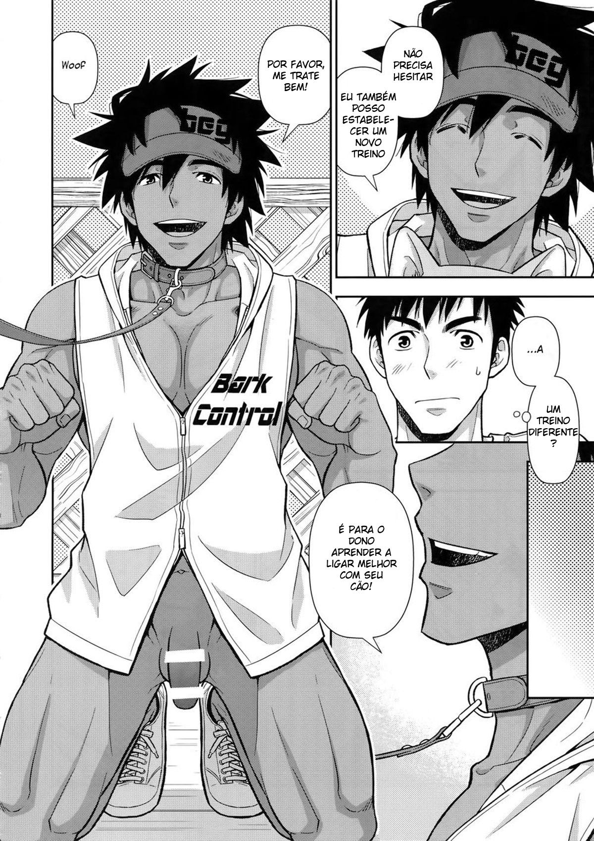 Página 7 do quadrinho adulto: Levando rola do adestrador – Leia completo em XCOMICS