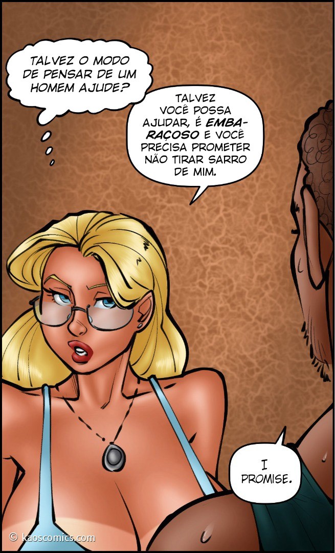 Página 19 do quadrinho adulto: Lições com o vizinho – Leia completo em XCOMICS