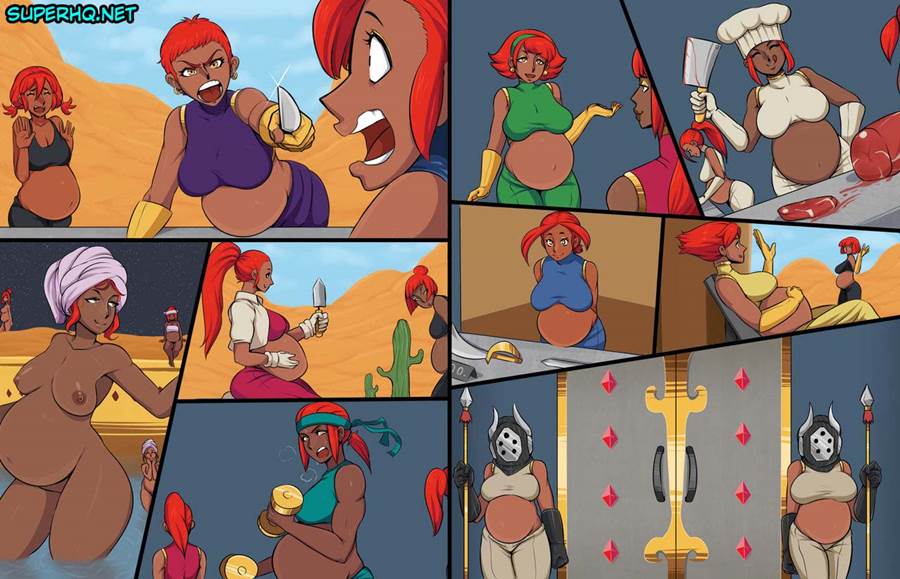 Página 65 do quadrinho adulto: Link e a rainha gulosa (Atualizada) – Leia completo em XCOMICS