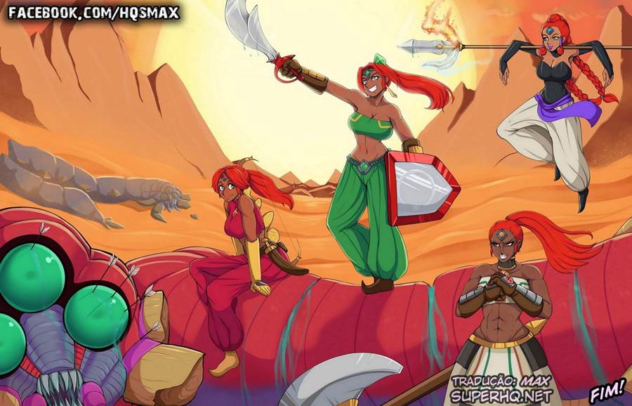 Página 68 do quadrinho adulto: Link e a rainha gulosa (Atualizada) – Leia completo em XCOMICS