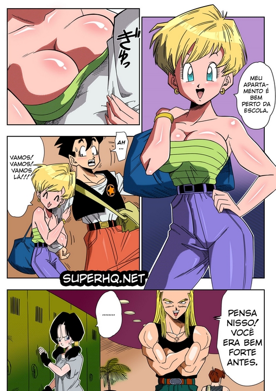 Página 3 do quadrinho adulto: Love Triangle Z - Parte 1 – Leia completo em XCOMICS