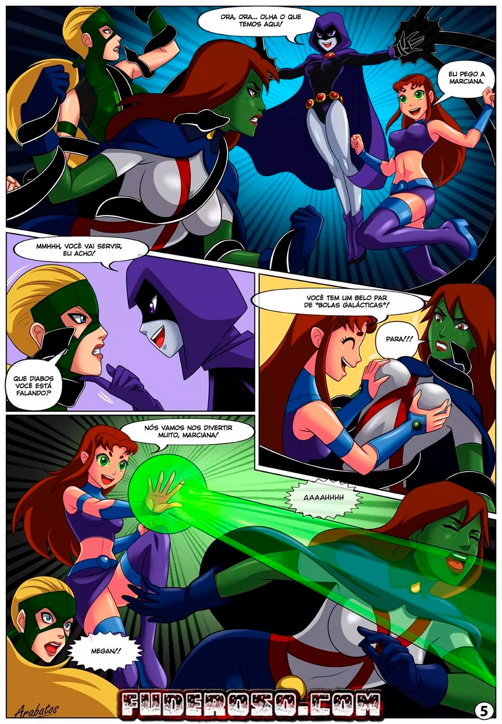 Página 6 do quadrinho adulto: Low Class Heroines – Leia completo em XCOMICS