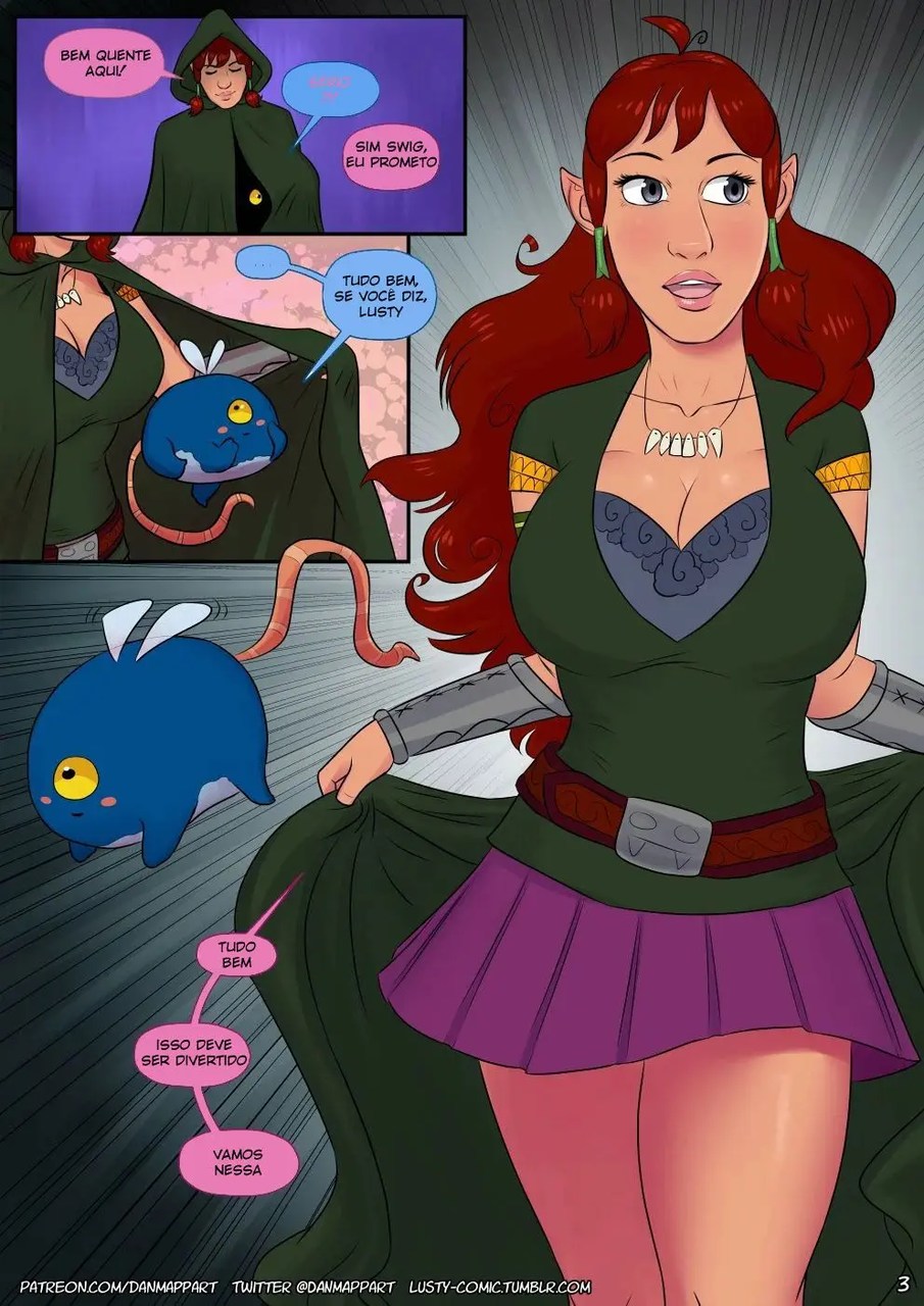 Página 3 do quadrinho adulto: Lusty in Fantasy – Leia completo em XCOMICS
