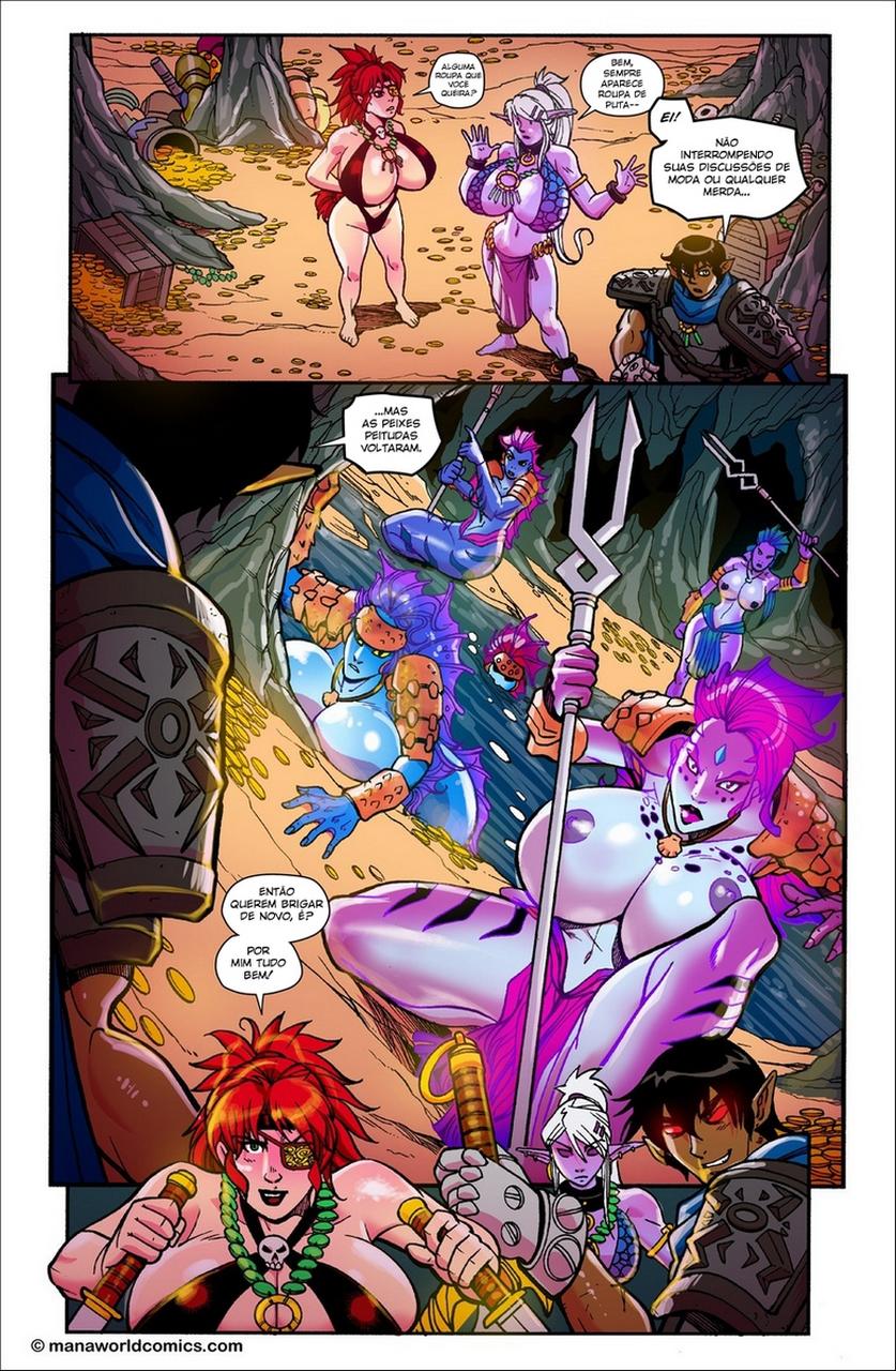 Página 28 do quadrinho adulto: Mana World - In the red – Leia completo em XCOMICS