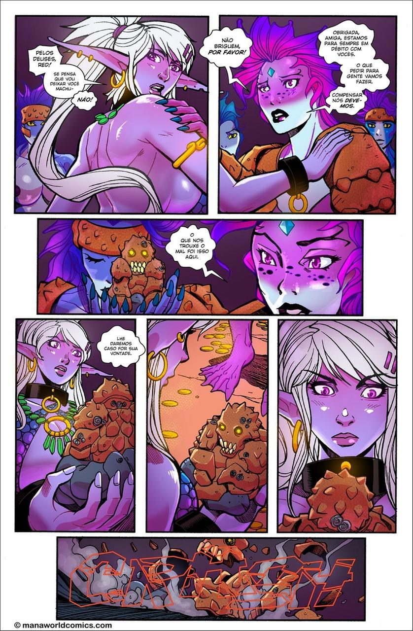 Página 30 do quadrinho adulto: Mana World - In the red – Leia completo em XCOMICS
