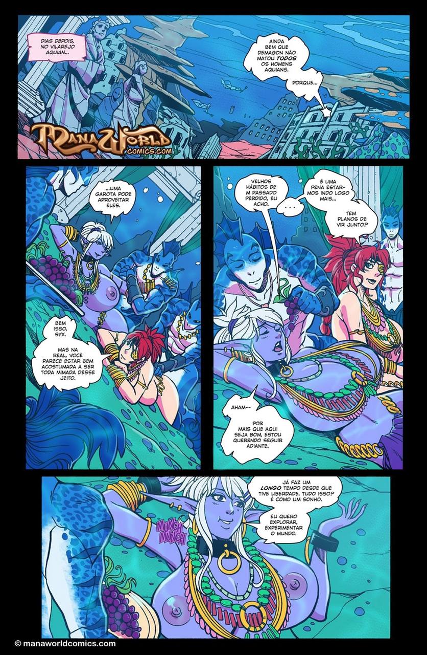 Página 31 do quadrinho adulto: Mana World - In the red – Leia completo em XCOMICS