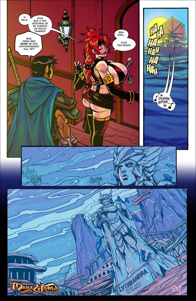 Página 56 do quadrinho adulto: Mana World - In the red – Leia completo em XCOMICS
