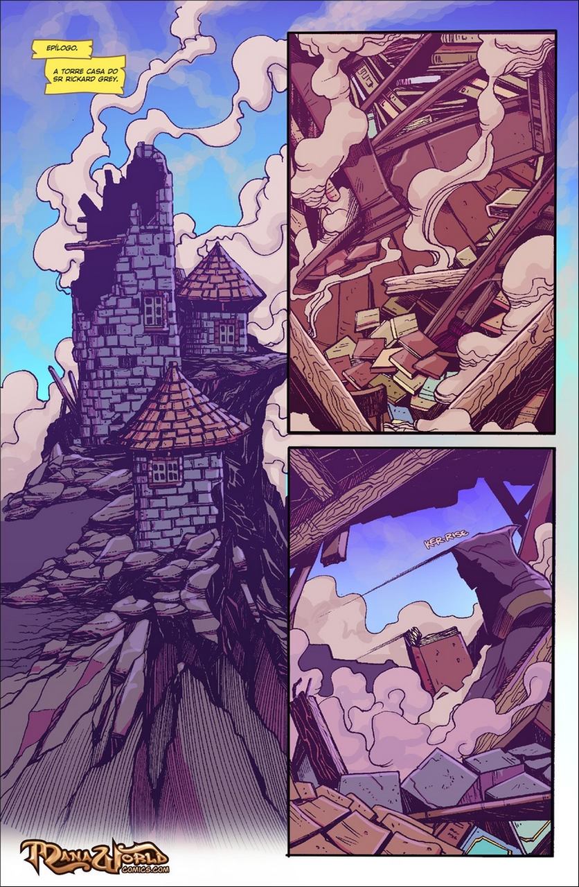 Página 57 do quadrinho adulto: Mana World - In the red – Leia completo em XCOMICS