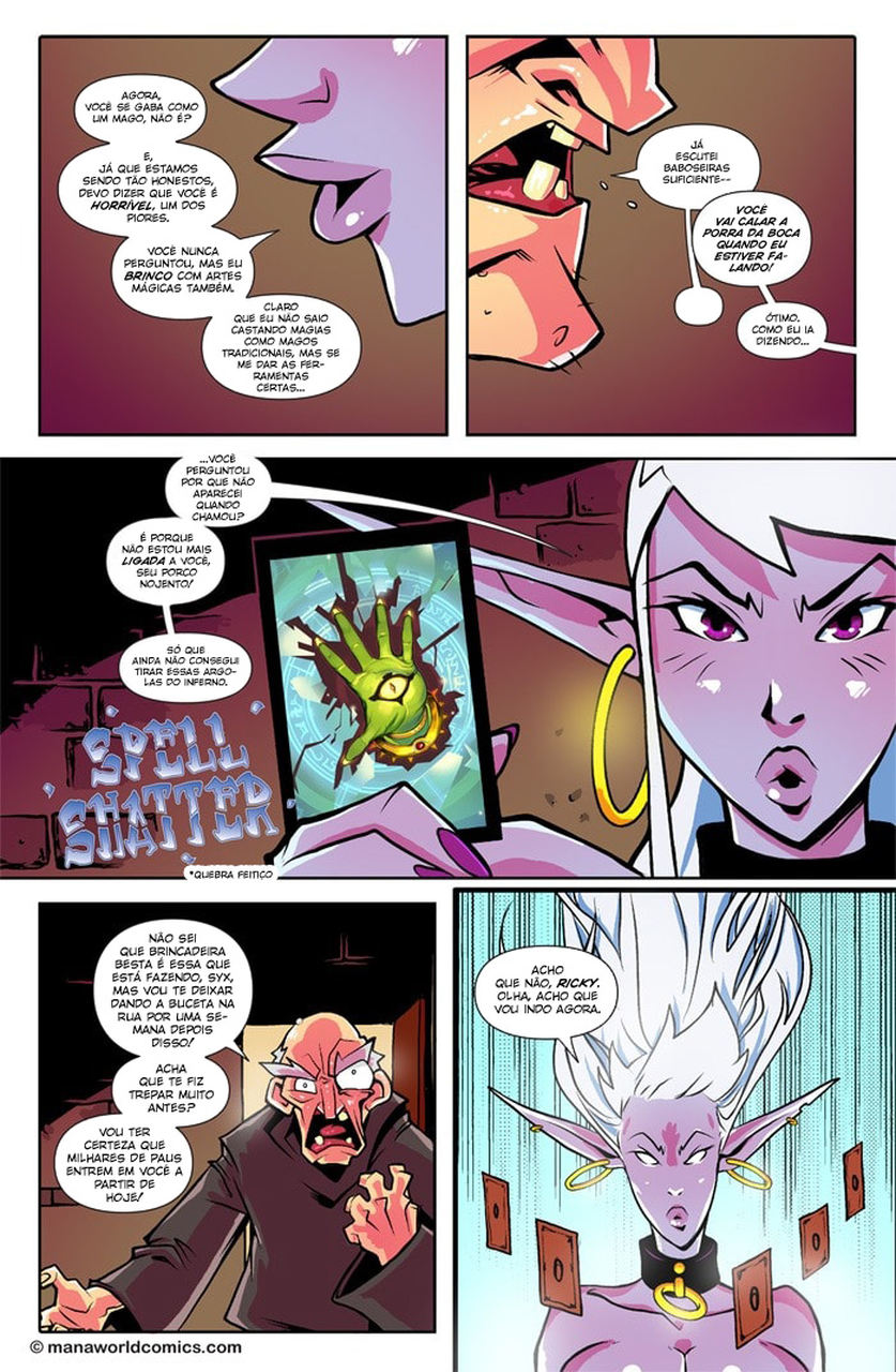 Página 111 do quadrinho adulto: Mana World: Invocando uma gostosa (Atualizada) – Leia completo em XCOMICS