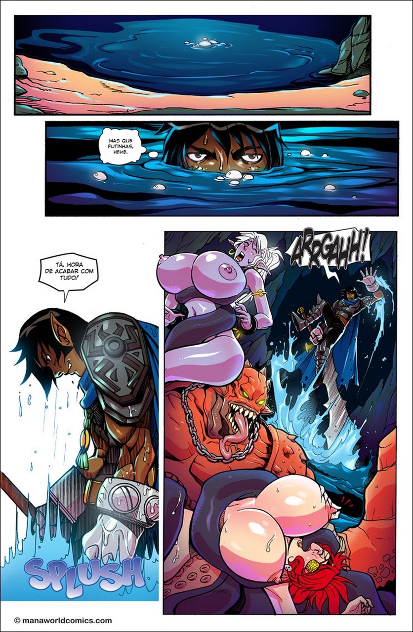 Página 171 do quadrinho adulto: Mana World: Invocando uma gostosa (Atualizada) – Leia completo em XCOMICS