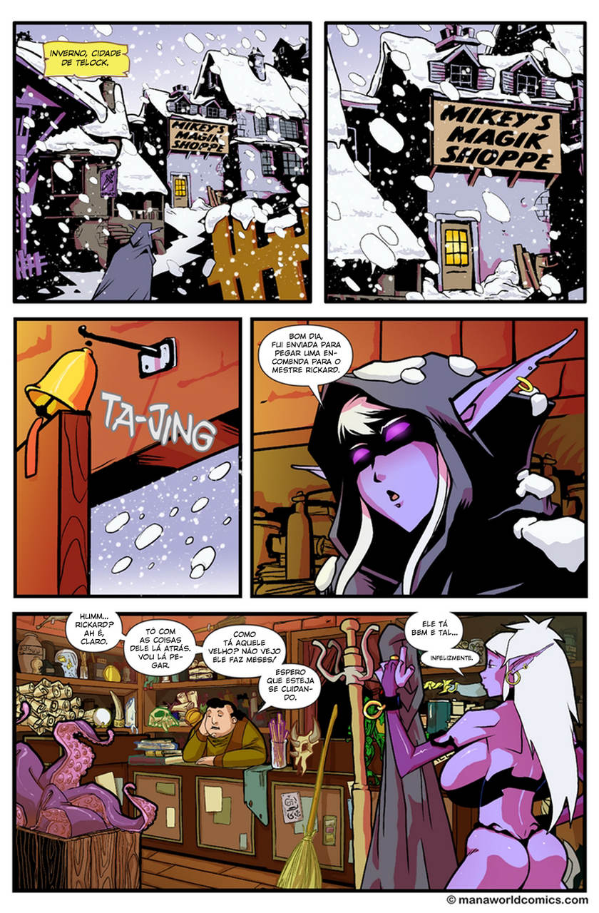 Página 24 do quadrinho adulto: Mana World: Invocando uma gostosa (Atualizada) – Leia completo em XCOMICS