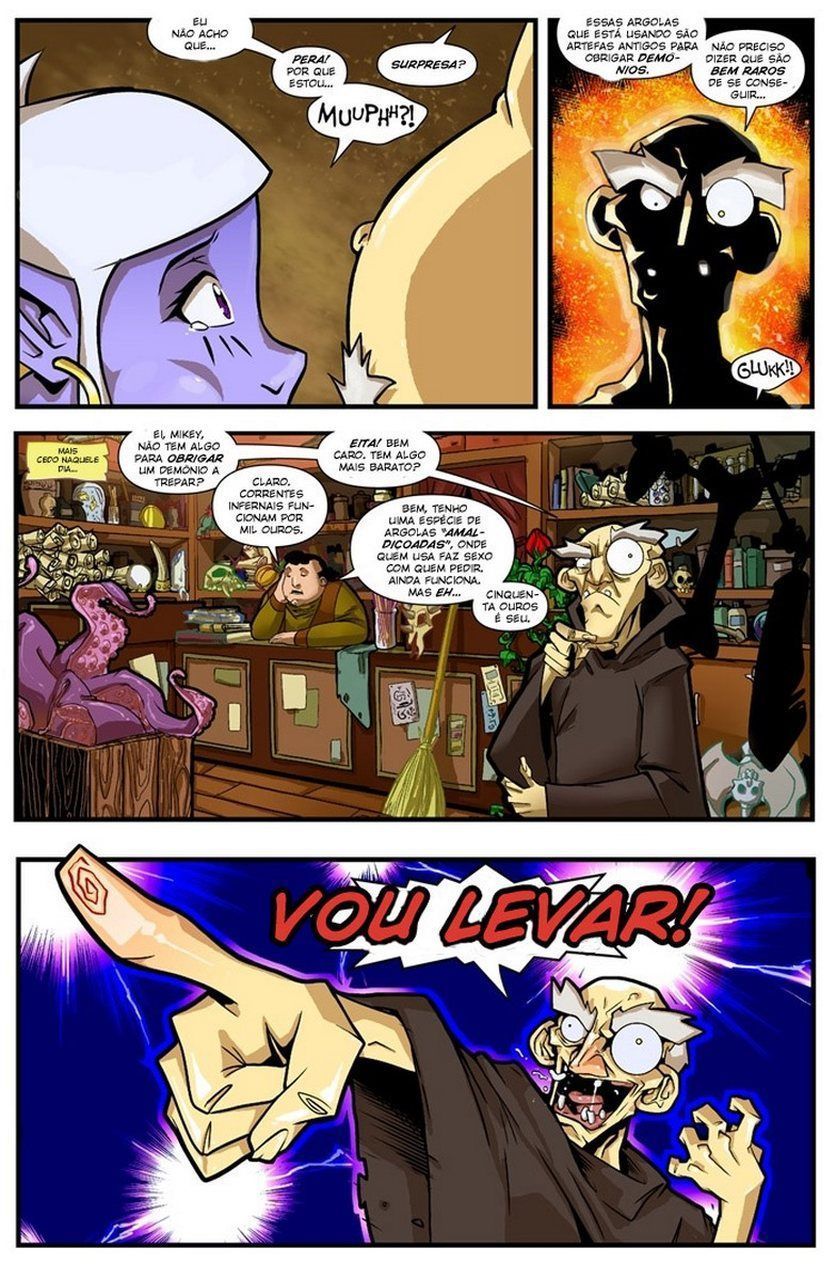 Página 8 do quadrinho adulto: Mana World: Invocando uma gostosa (Atualizada) – Leia completo em XCOMICS