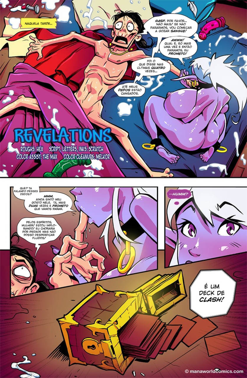Página 96 do quadrinho adulto: Mana World: Invocando uma gostosa (Atualizada) – Leia completo em XCOMICS