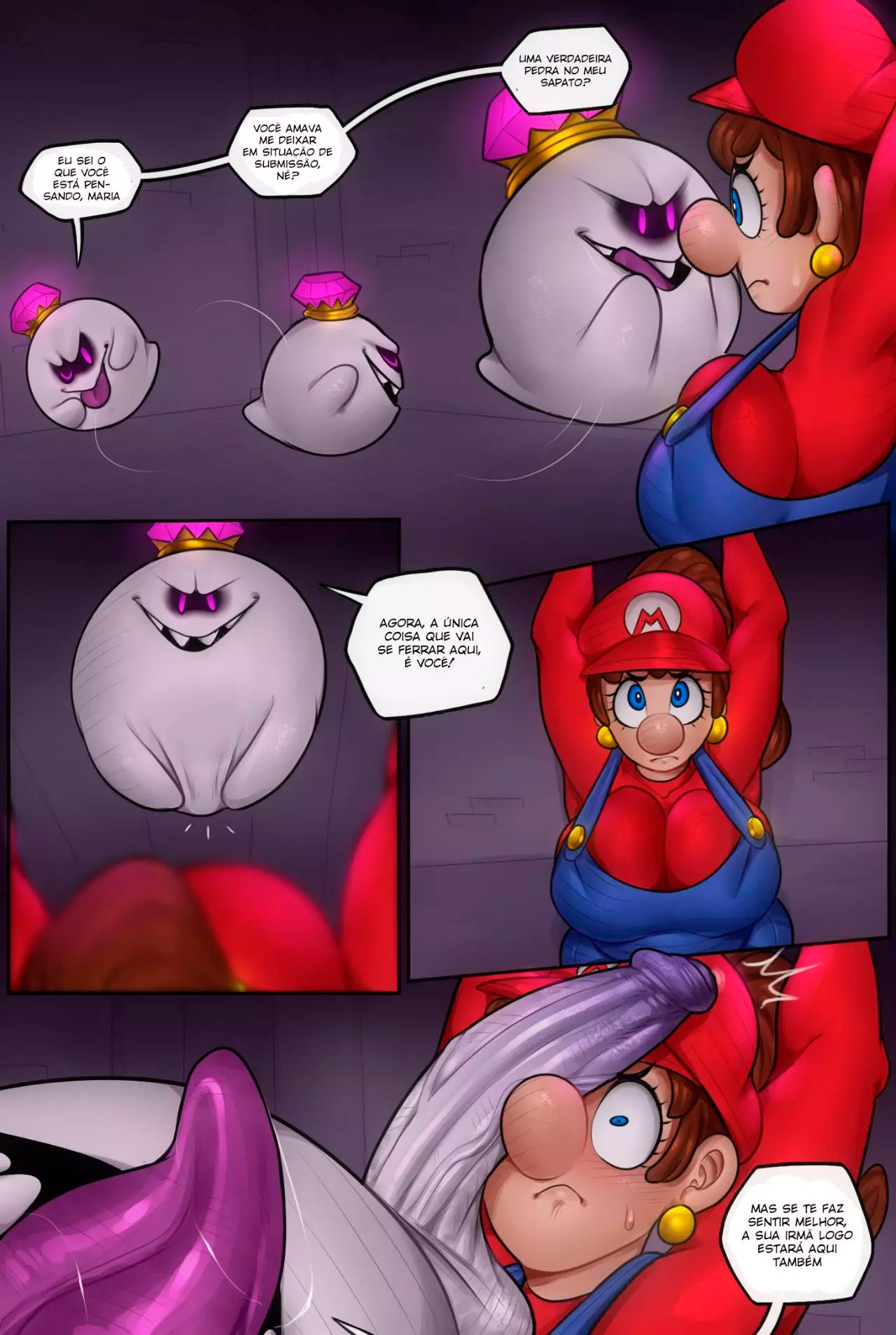 Página 4 do quadrinho adulto: Maria’s Mansion – Leia completo em XCOMICS