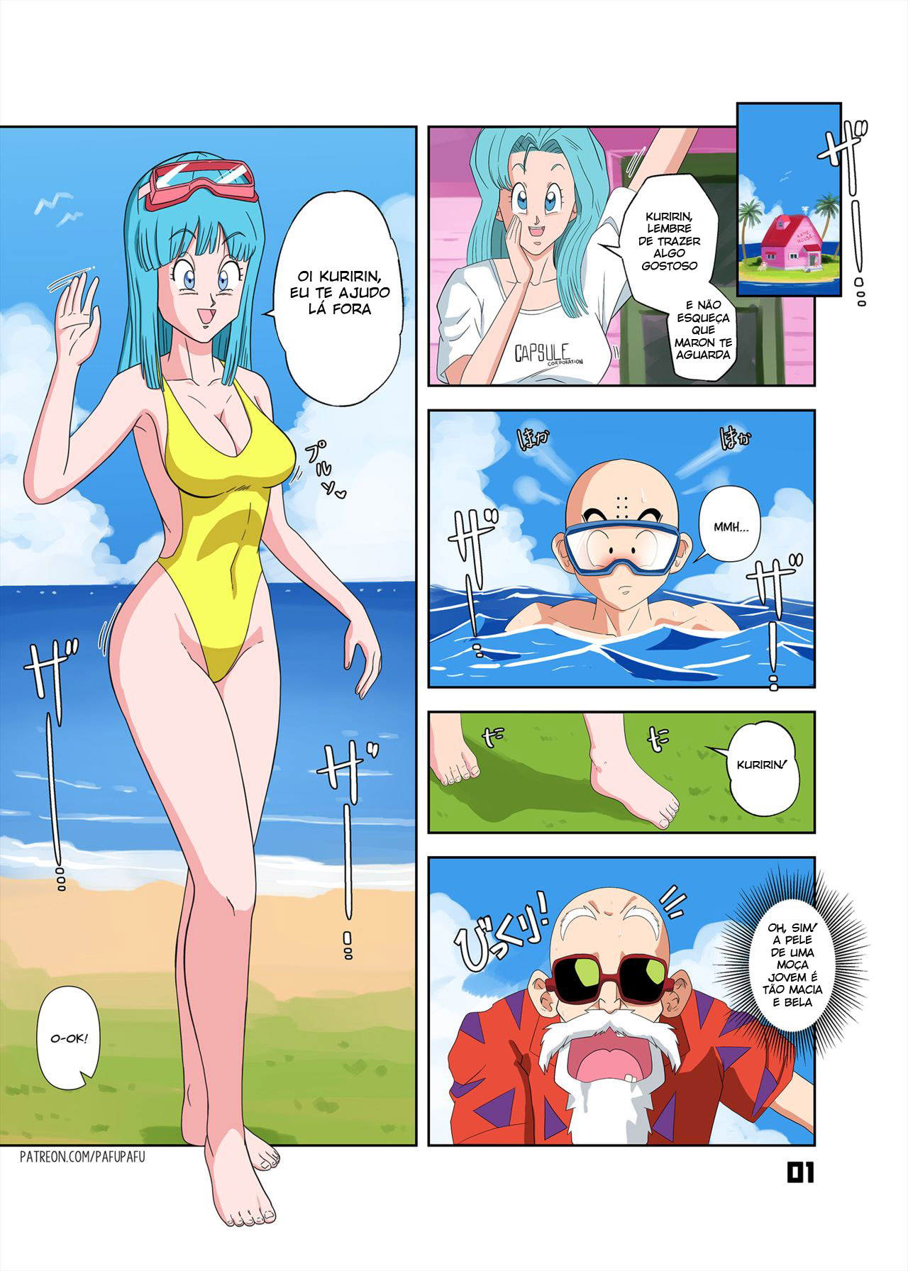 Página 2 do quadrinho adulto: Maron: A esposa gostosa – Leia completo em XCOMICS