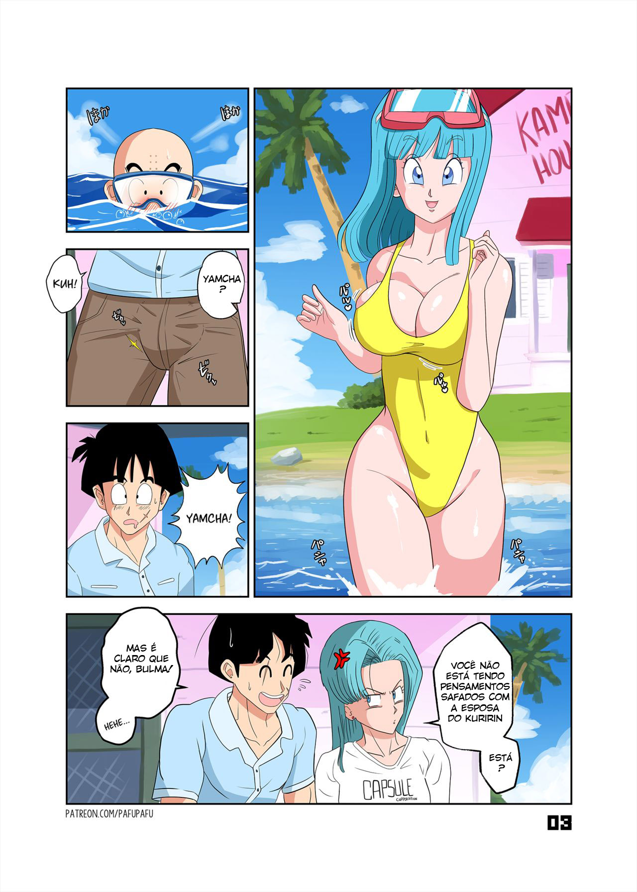 Página 4 do quadrinho adulto: Maron: A esposa gostosa – Leia completo em XCOMICS