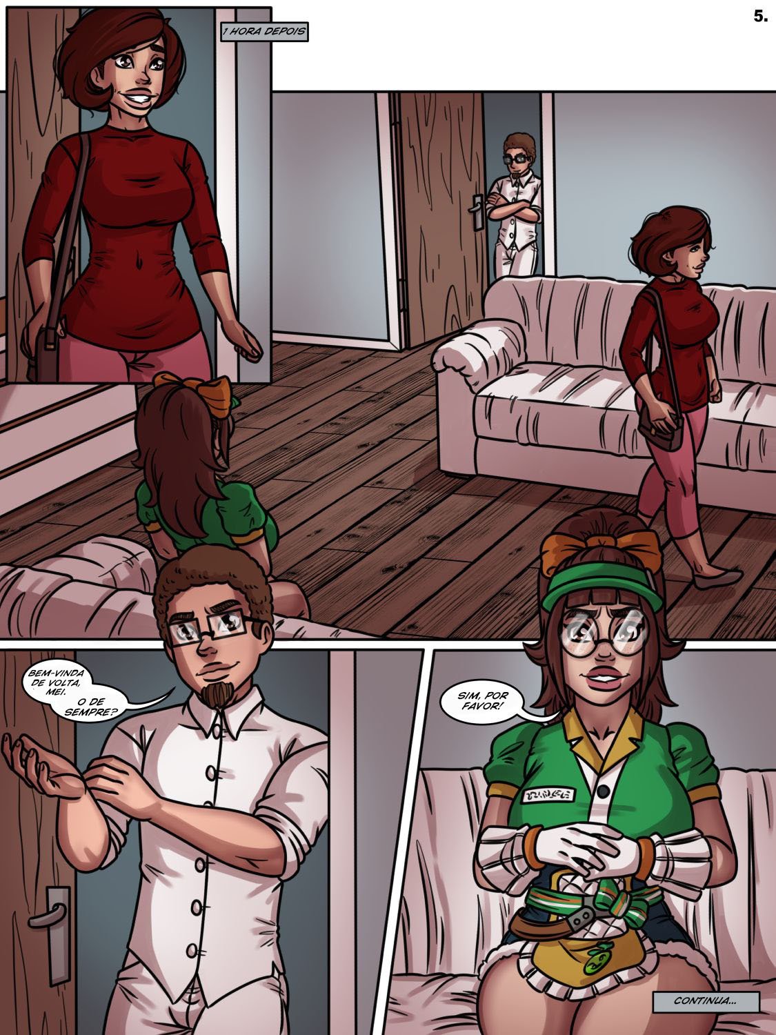 Página 5 do quadrinho adulto: Massage Saloon Love Stories – Leia completo em XCOMICS