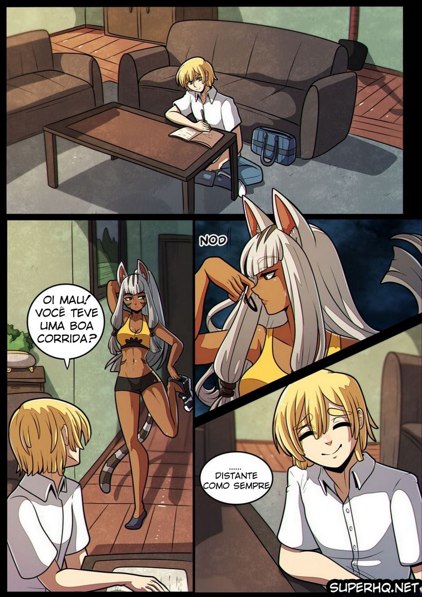 Página 2 do quadrinho adulto: Mau is restless – Leia completo em XCOMICS