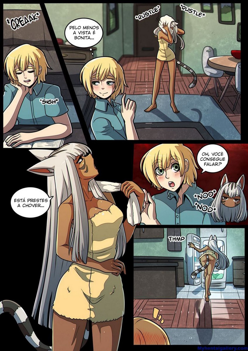 Página 4 do quadrinho adulto: Mau is restless – Leia completo em XCOMICS
