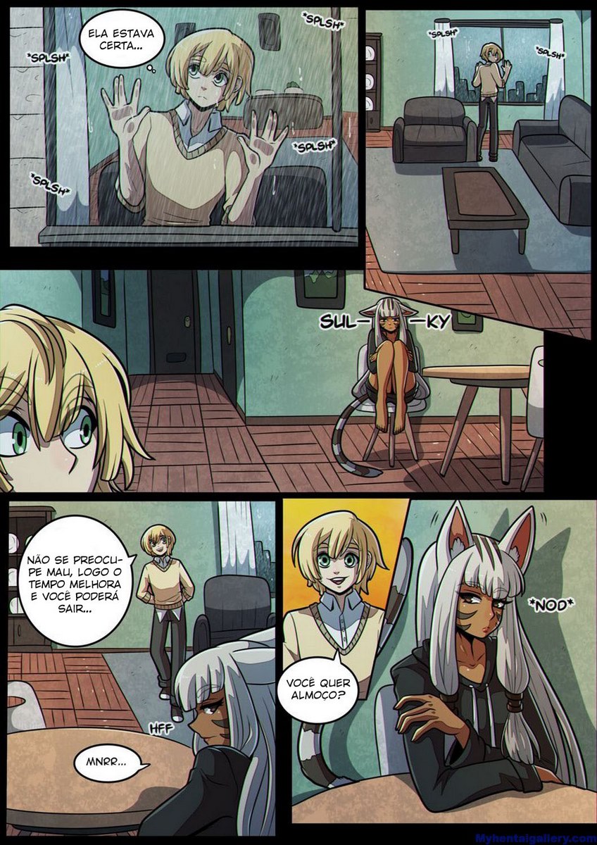Página 5 do quadrinho adulto: Mau is restless – Leia completo em XCOMICS