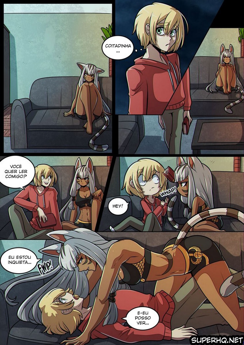Página 7 do quadrinho adulto: Mau is restless – Leia completo em XCOMICS