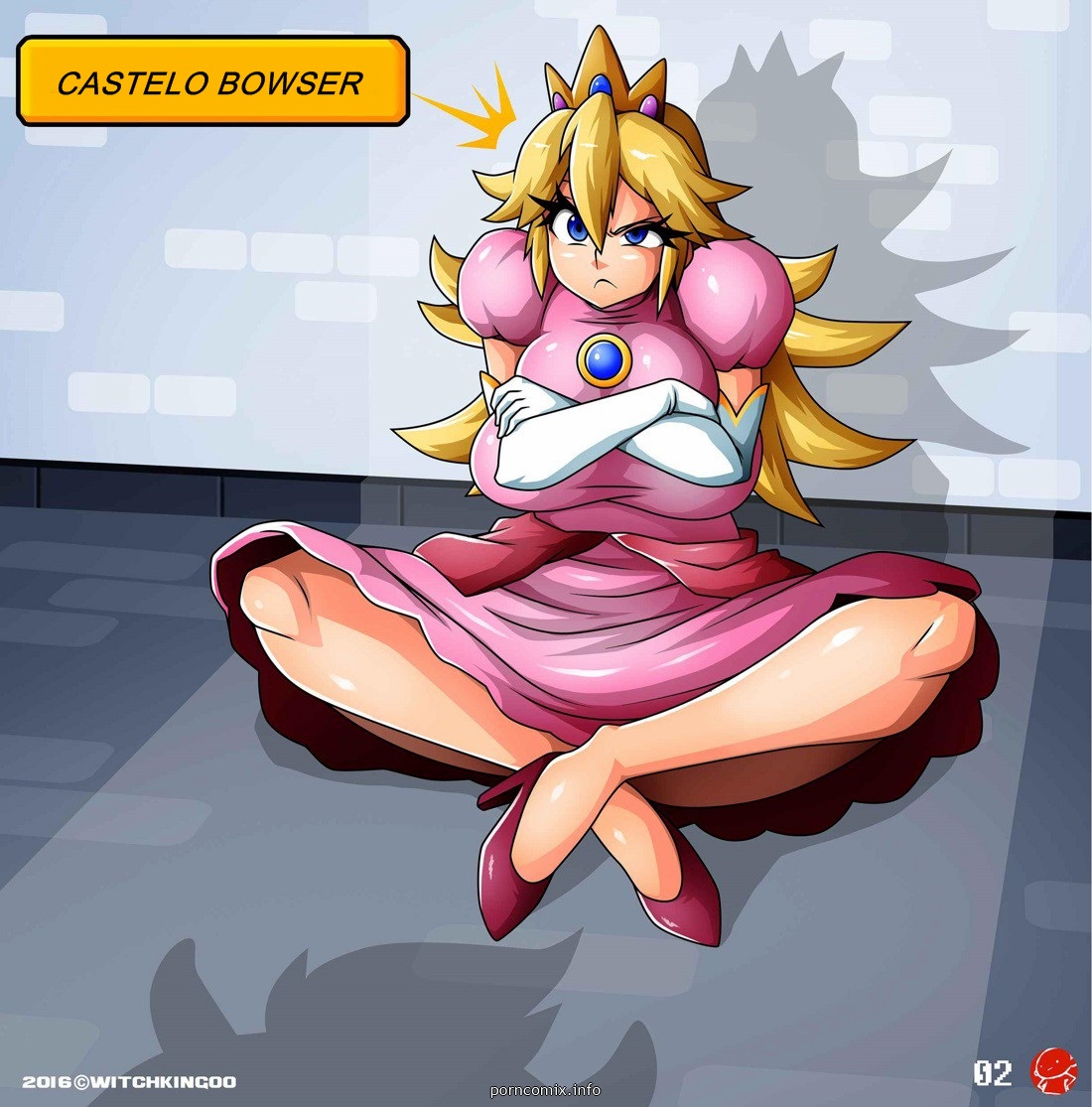 Página 2 do quadrinho adulto: Me ajude, Mario! – Leia completo em XCOMICS