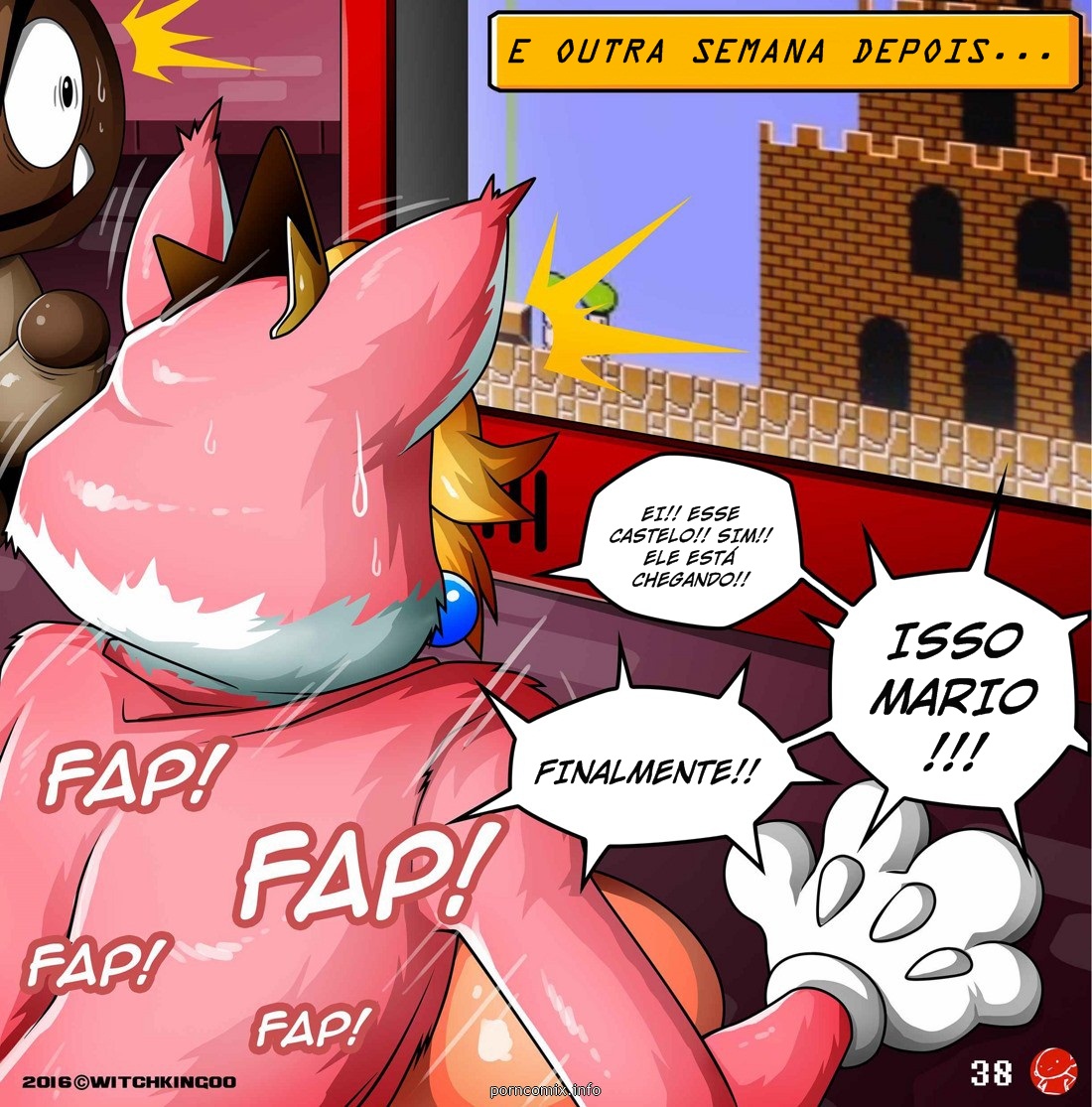 Página 37 do quadrinho adulto: Me ajude, Mario! – Leia completo em XCOMICS