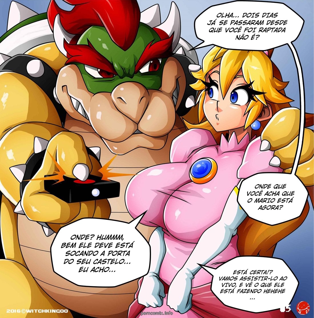 Página 5 do quadrinho adulto: Me ajude, Mario! – Leia completo em XCOMICS